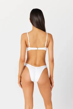 GIGI C Matching Sets|Swim Tops|Alice Bra White