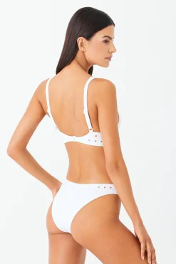 GIGI C Matching Sets|Swim Tops|Angelica Top White