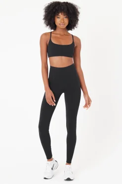 GIGI C Matching Sets|Sport Bottoms|Ava Snakeskin Legging Black