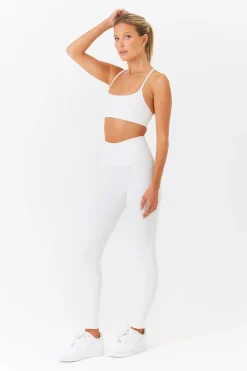 GIGI C Matching Sets|Sport Bottoms|Ava Snakeskin Legging Ivory
