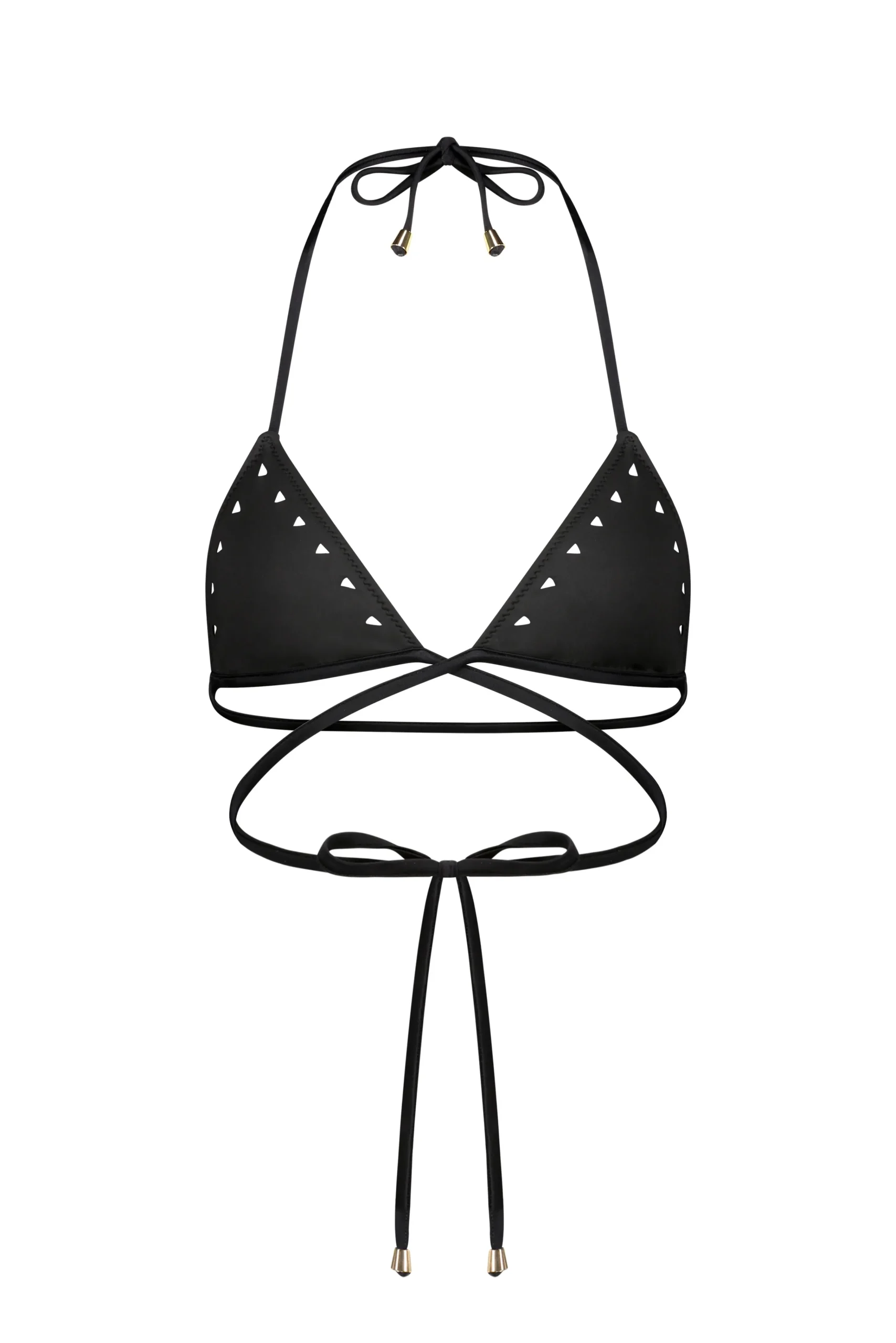 GIGI C Matching Sets|Swim Tops|Christina Triangle Top Black