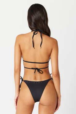 GIGI C Matching Sets|Swim Tops|Christina Triangle Top Black