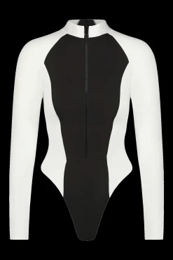 GIGI C Surf|Cici Surfsuit Black & White
