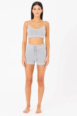 GIGI C Lounge|Danica Bralette Heather Grey