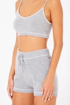 GIGI C Lounge|Danica Bralette Heather Grey