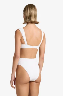 GIGI C Matching Sets|Swim Tops|Dawson Snakeskin Top Ivory