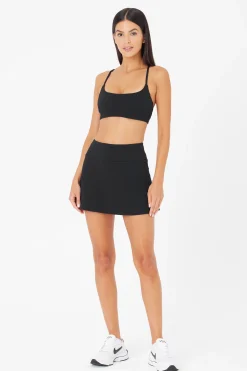 GIGI C Matching Sets|Sport Tops|Emery Snakeskin Bra Black