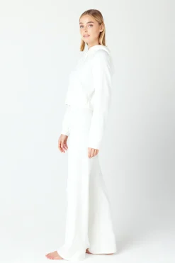 GIGI C Lounge|Harlow Pant Pearl