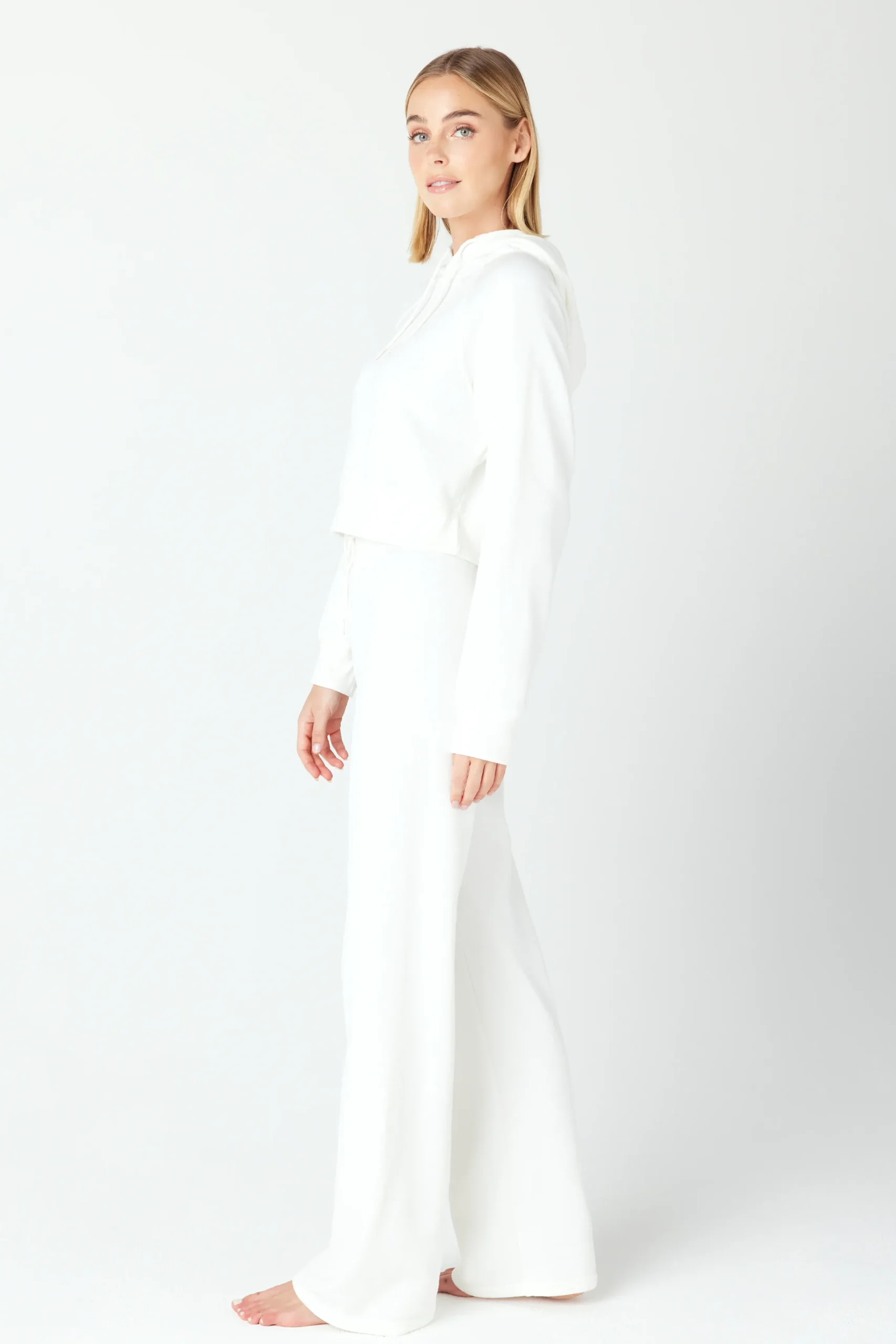 GIGI C Lounge|Harlow Pant Pearl