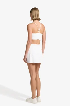 GIGI C Matching Sets|Dresses|Heidi Snakeskin Skort Ivory