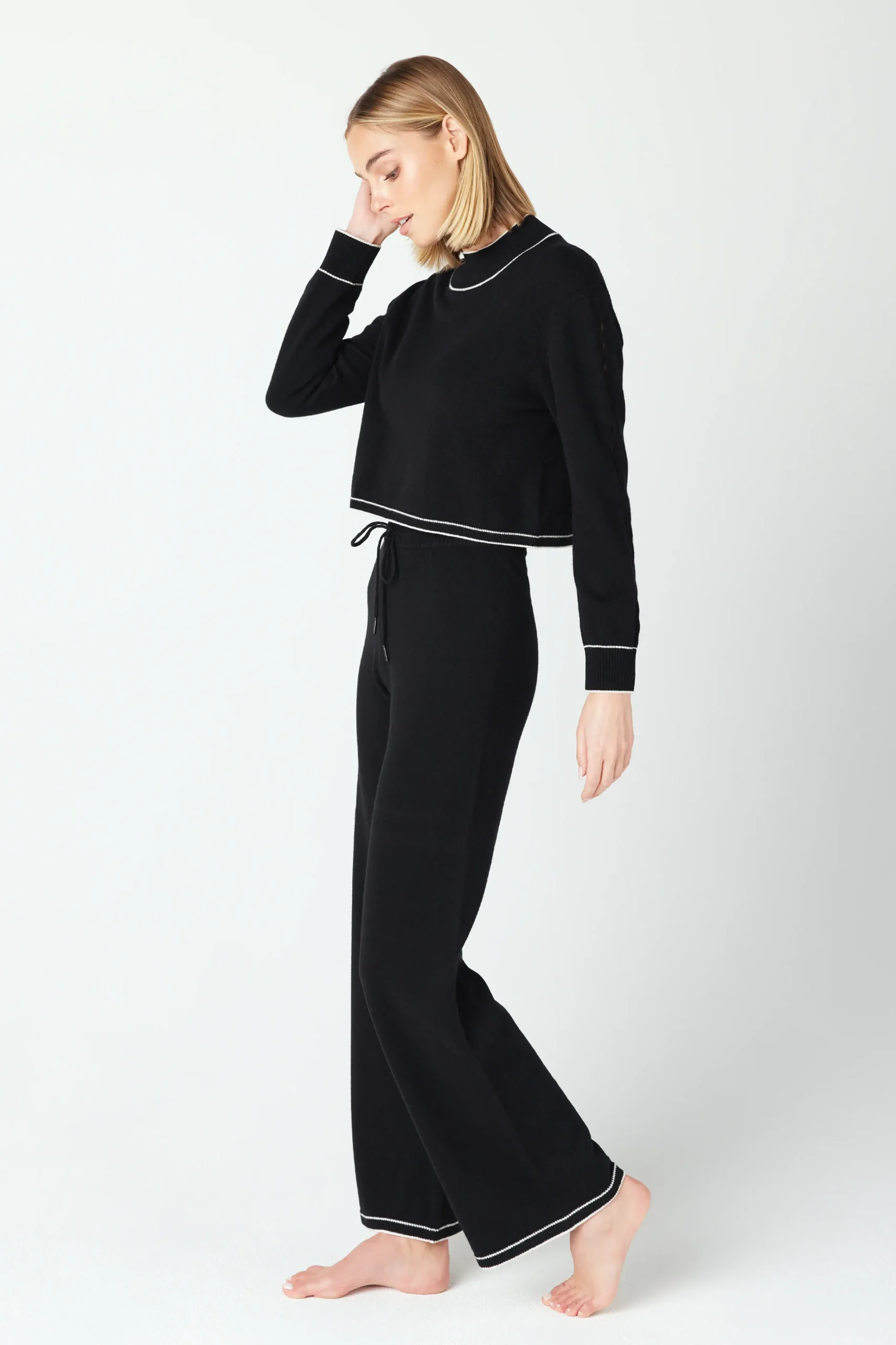 GIGI C Lounge|Jacqueline Pullover Black