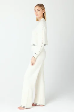 GIGI C Lounge|Jacqueline Pullover Ivory
