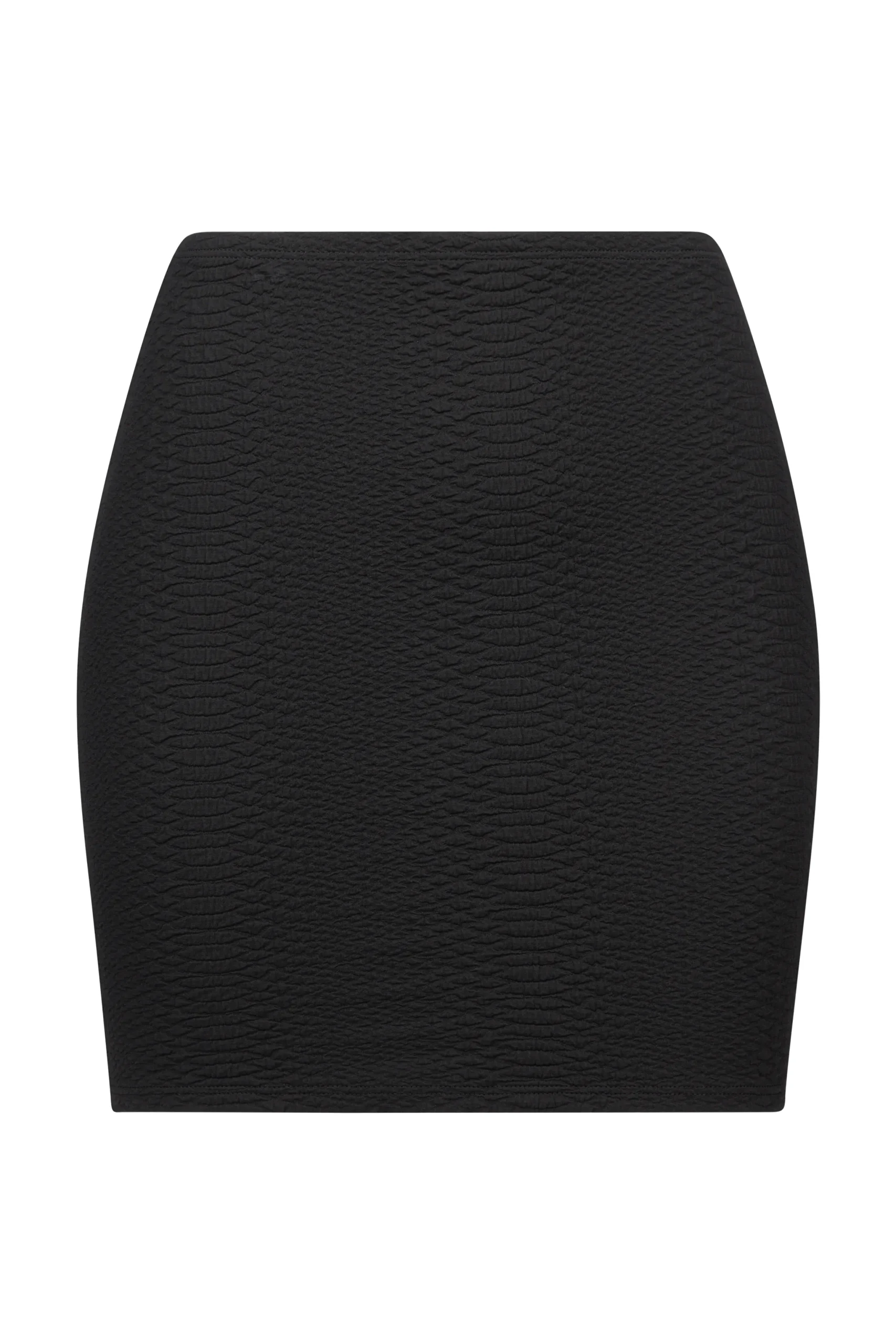 GIGI C Coverups|Matching Sets|Joelle Snakeskin Skirt Black