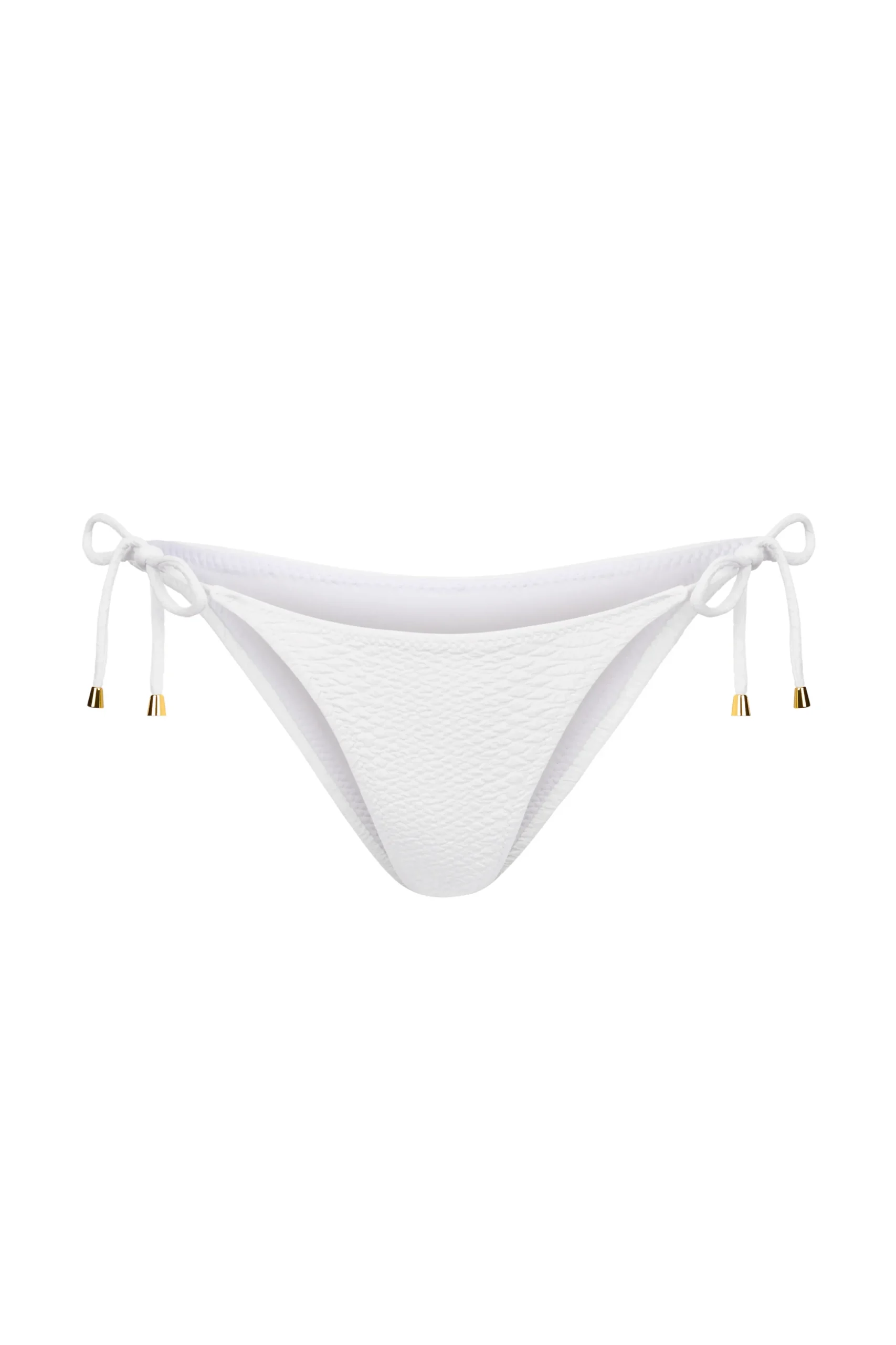 GIGI C Matching Sets|Swim Bottoms|Joni Snakeskin Bottom Ivory