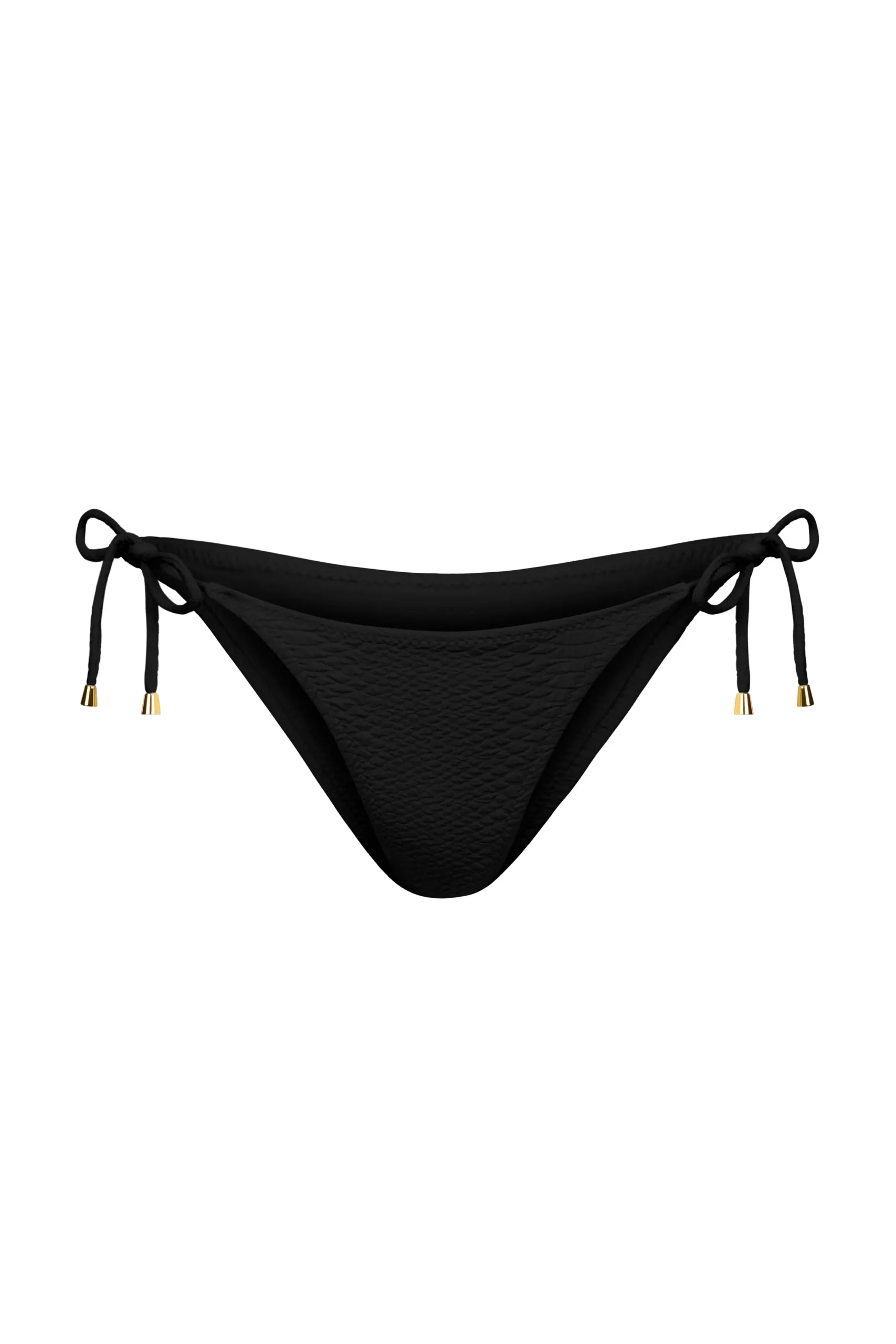 GIGI C Matching Sets|Swim Bottoms|Joni Snakeskin Bottom Black