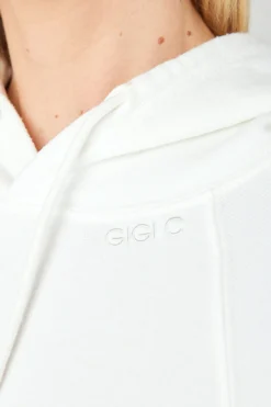 GIGI C Lounge|Juliet Hoodie Pearl
