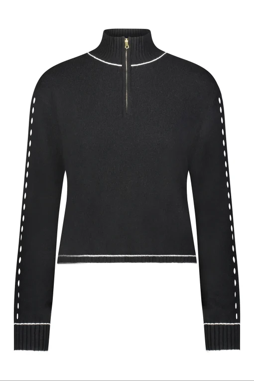 GIGI C Lounge|June Sweater Black