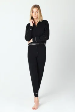 GIGI C Lounge|June Sweater Black