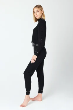 GIGI C Lounge|June Sweater Black