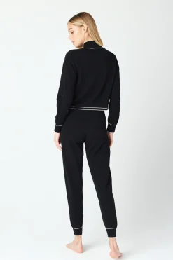 GIGI C Lounge|June Sweater Black