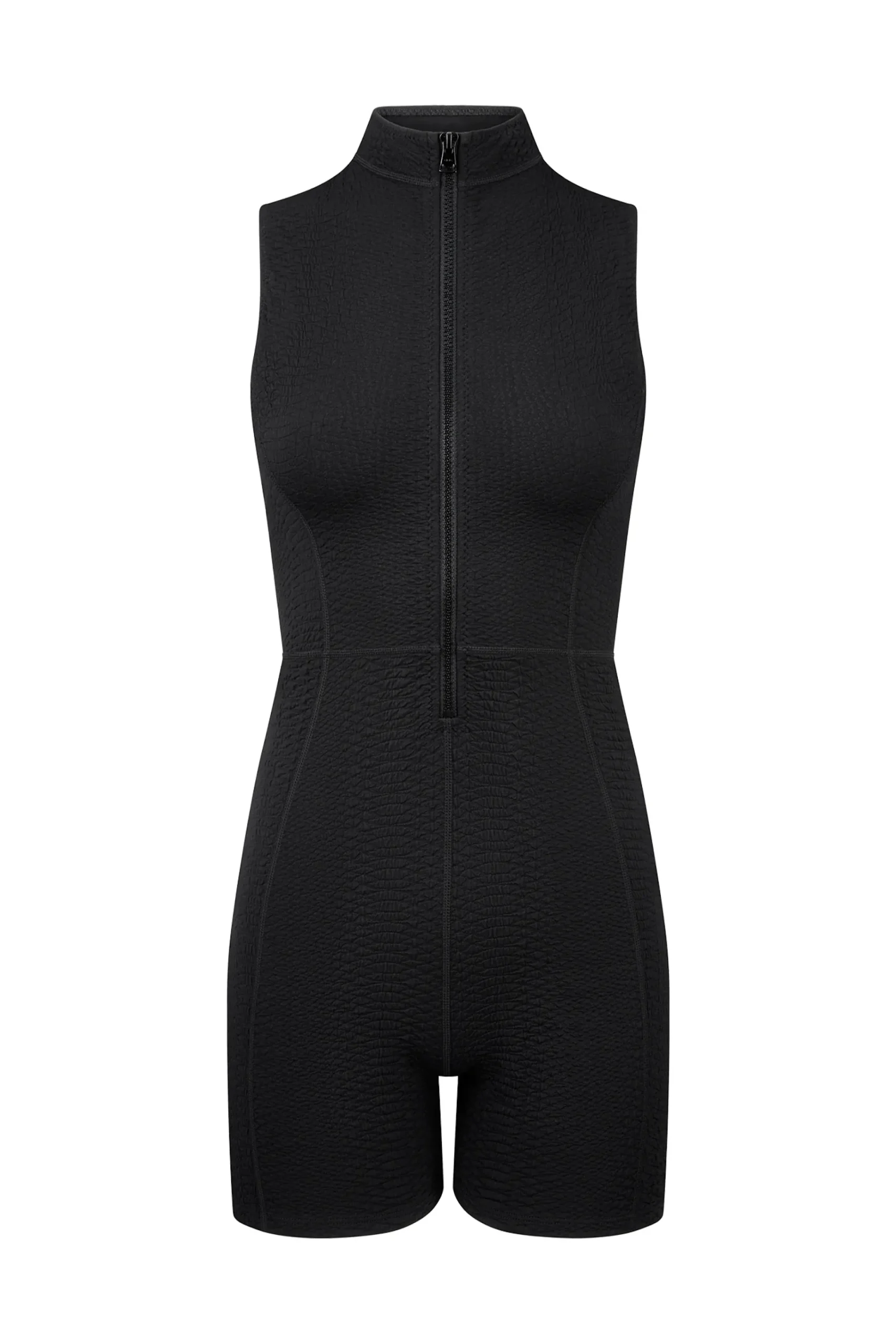 GIGI C Rompers & Jumpsuits|Keelan Snakeskin Romper Black