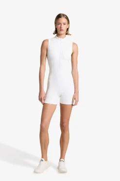 GIGI C Rompers & Jumpsuits|Keelan Snakeskin Romper Ivory