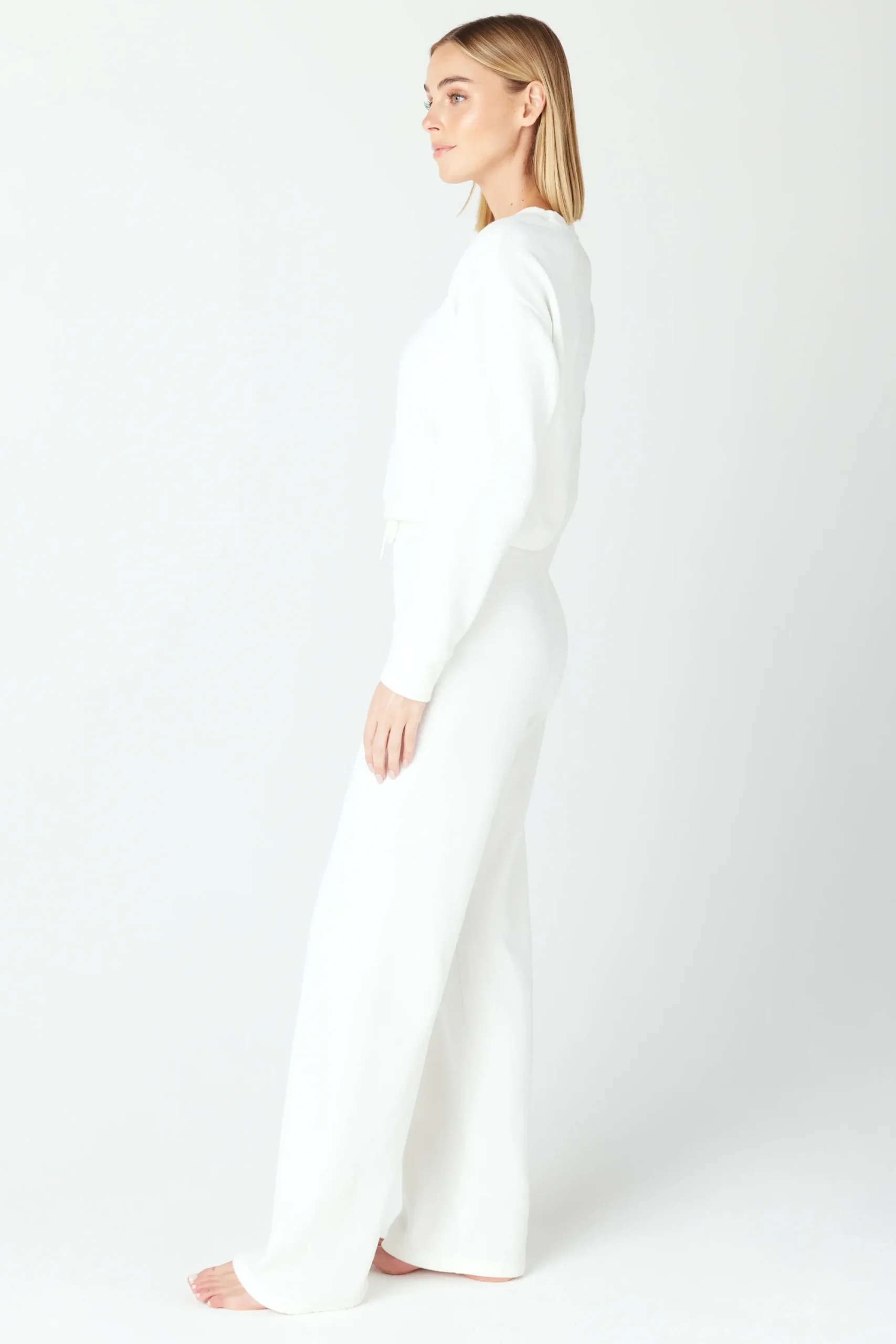 GIGI C Lounge|Kenzie Pullover Pearl