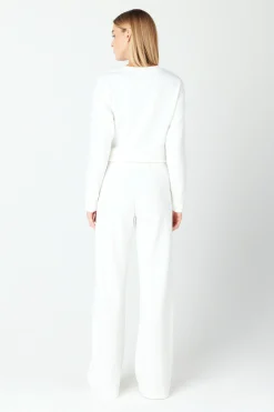 GIGI C Lounge|Kenzie Pullover Pearl