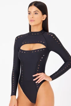 GIGI C Surf|One Pieces|Laurel Surfsuit Black