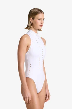 GIGI C One Pieces|Surf|Mathilda One Piece White