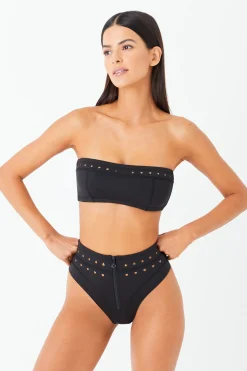 GIGI C Matching Sets|Swim Tops|McKenzie Top Black