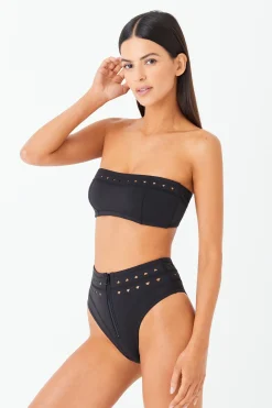 GIGI C Matching Sets|Swim Tops|McKenzie Top Black
