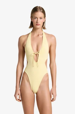 GIGI C One Pieces|Megan Snakeskin One Piece Butter