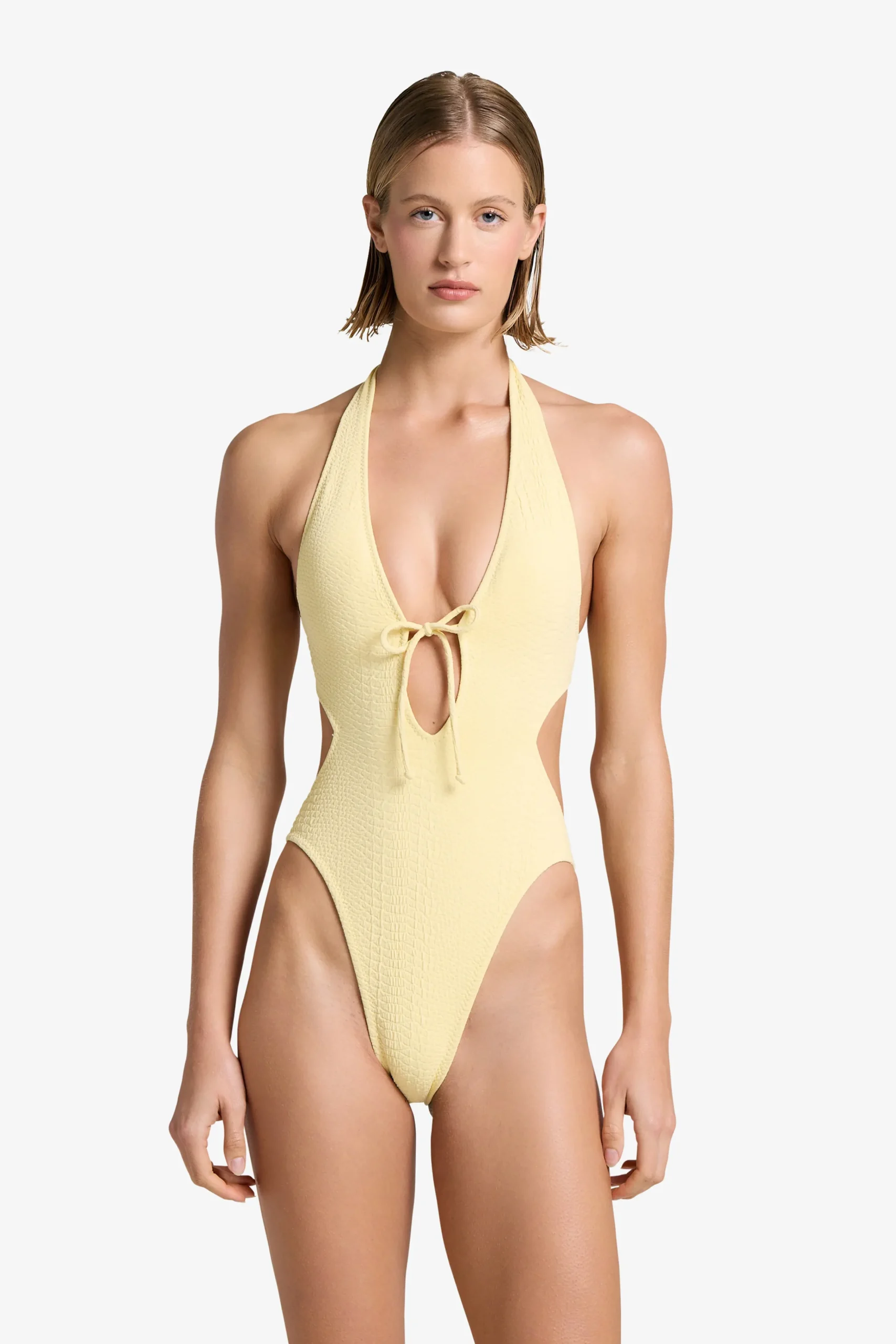 GIGI C One Pieces|Megan Snakeskin One Piece Butter