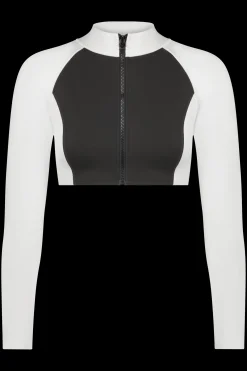 GIGI C Surf|Matching Sets|Missy Surf Jacket Black & White
