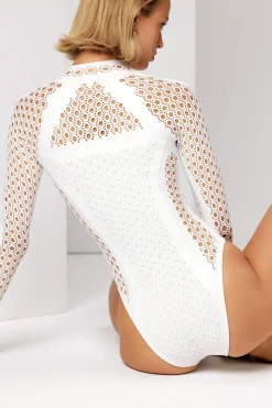 GIGI C Surf|One Pieces|Nicole Surfsuit White
