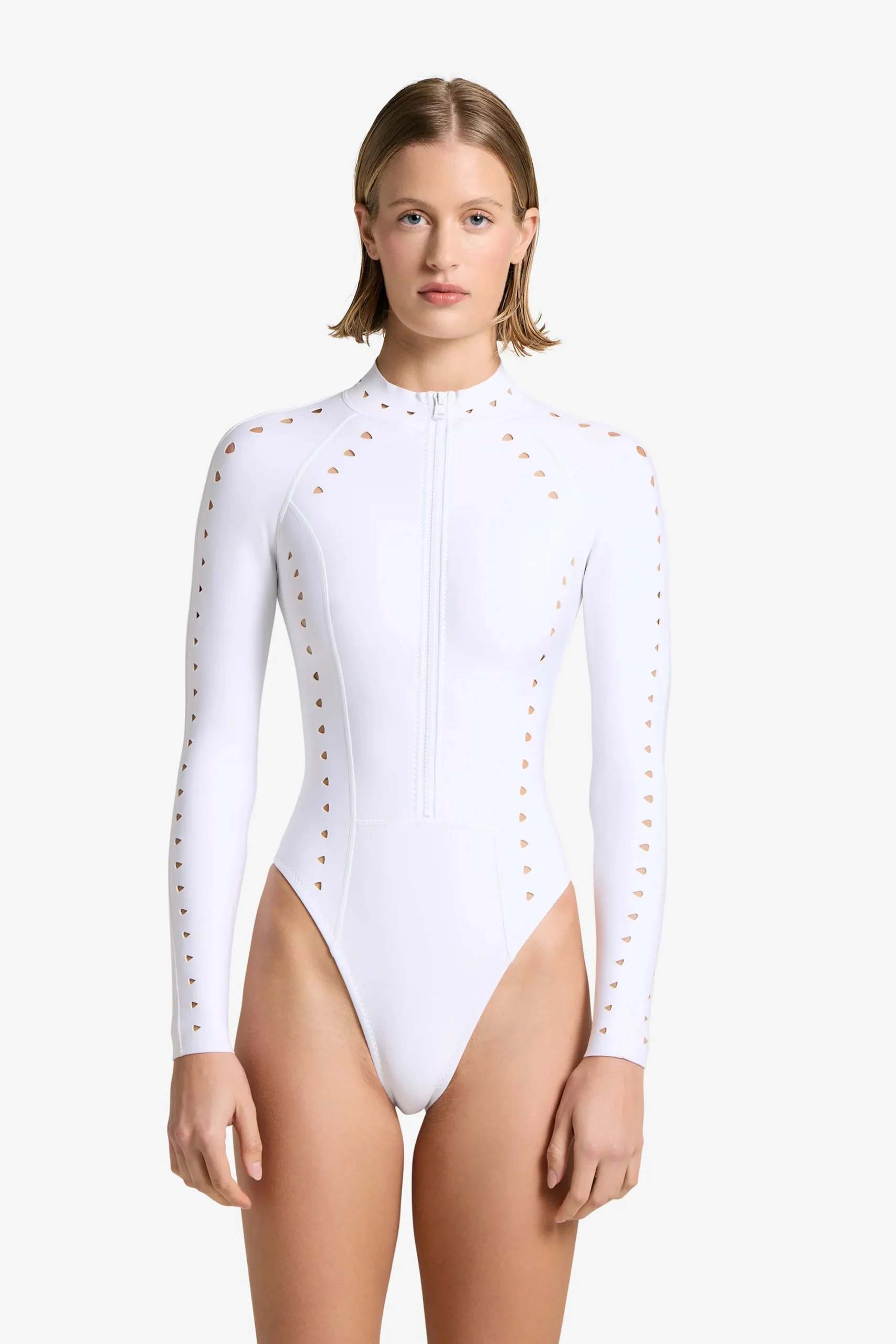 GIGI C Surf|One Pieces|Riley Surfsuit White