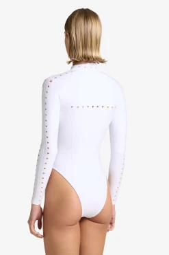 GIGI C Surf|One Pieces|Riley Surfsuit White