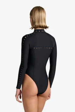 GIGI C Surf|One Pieces|Riley Surfsuit Black