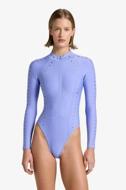 GIGI C Surf|One Pieces|Riley Surfsuit Wisteria