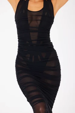 GIGI C Coverups|Dresses|Stevie Midi Dress Black
